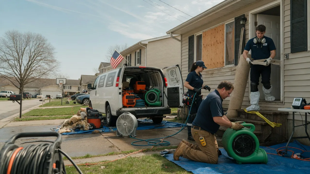 Water Damage Restoration in Nekoosa, WI near me